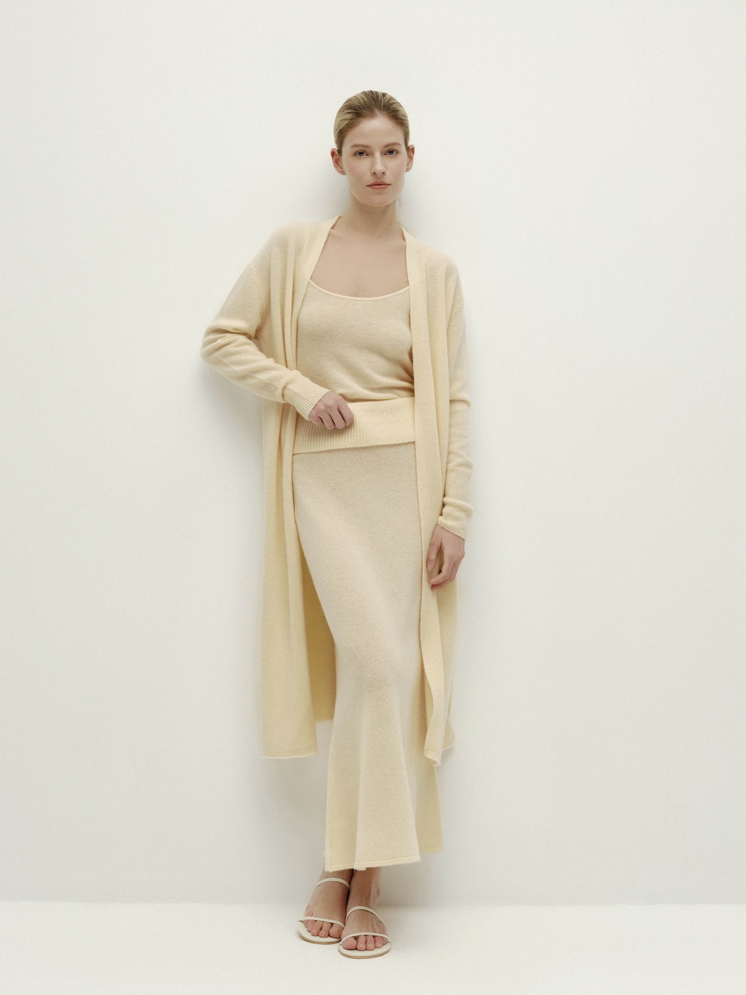 Knitted Jacket-Bud Yellow