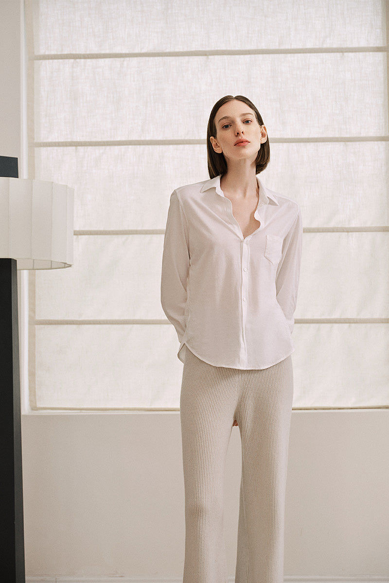 Breathable V-neck Shirt