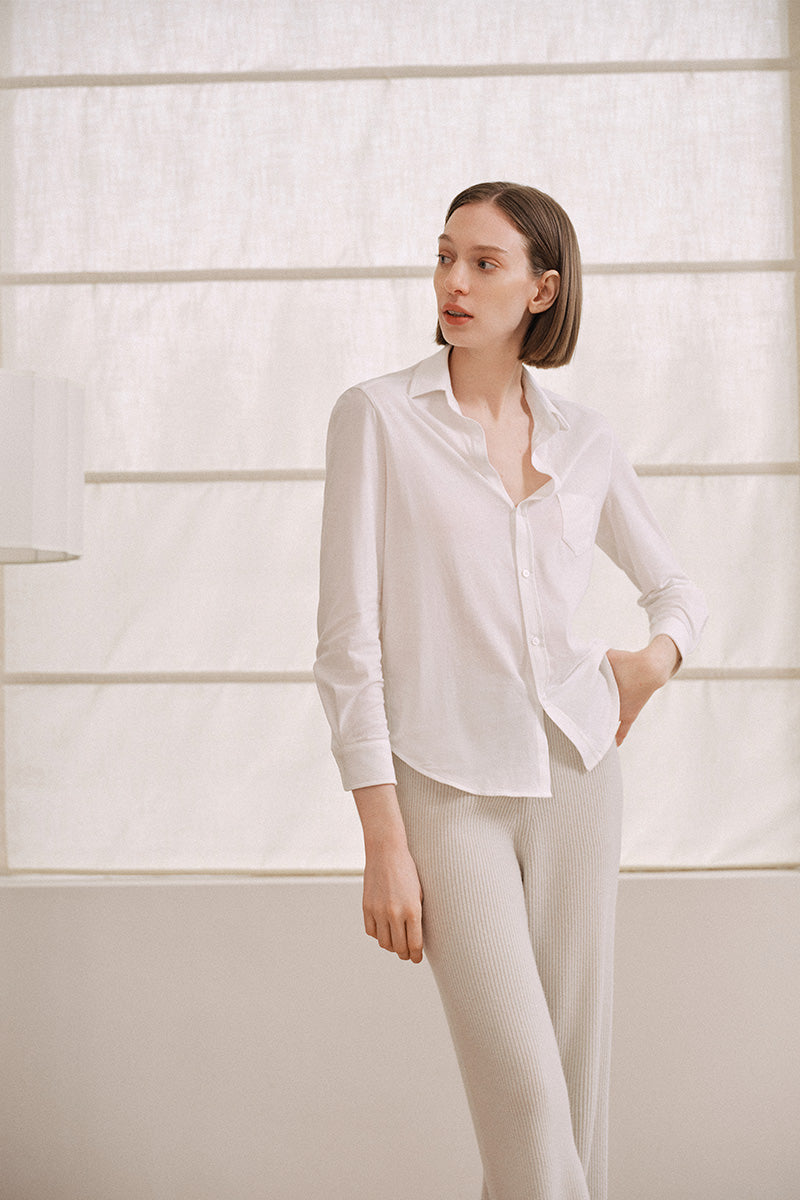 Breathable V-neck Shirt