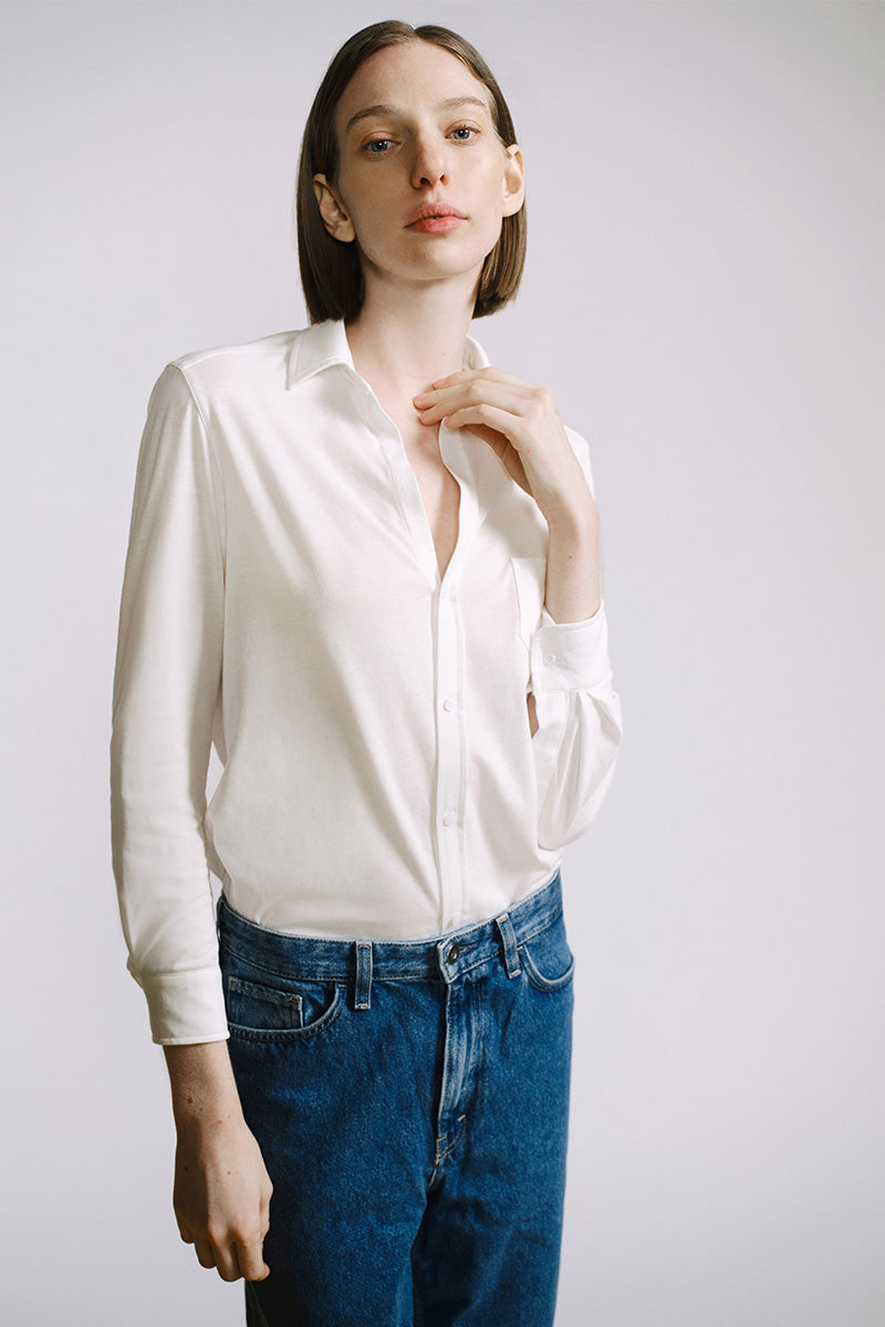 Breathable V-neck Shirt
