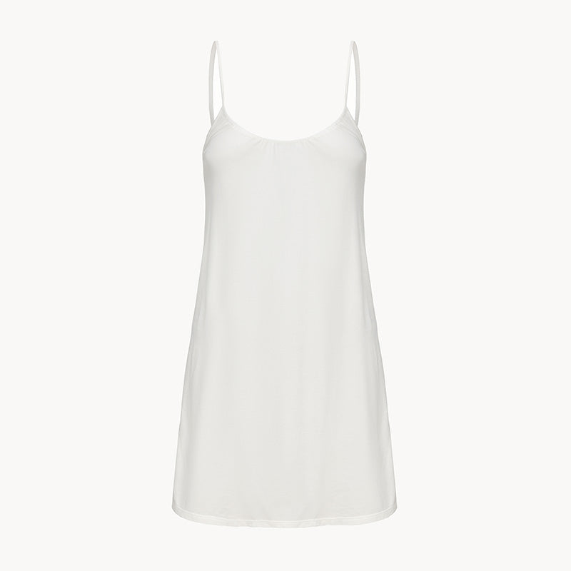 Halter Nightgown White