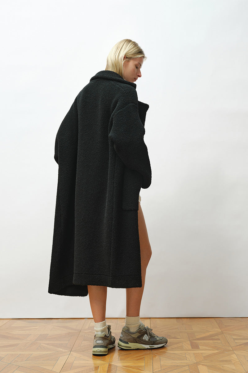 Towelling Coat